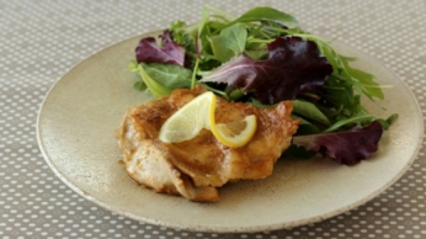 チキンステーキ　レモンバター風味の画像