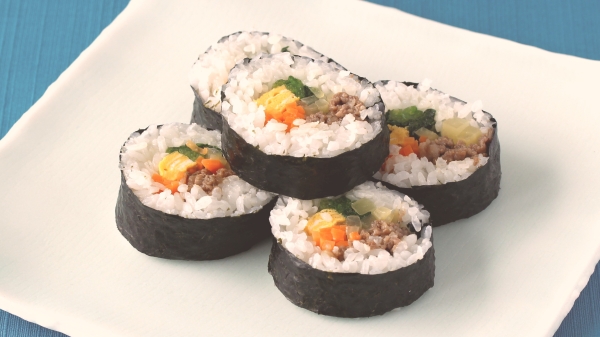 韓国風海苔巻き　キンパの画像