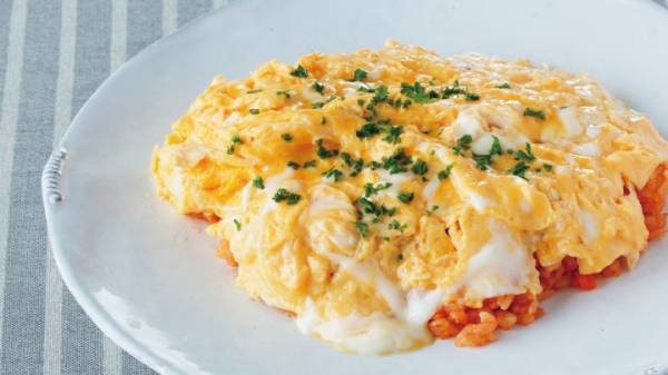 半熟オムライスの画像