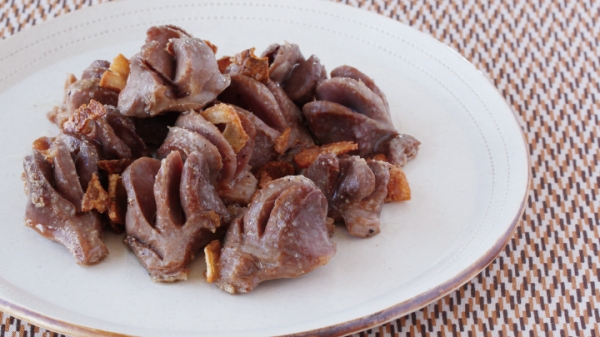 砂肝の下処理＆ガーリック炒めの画像