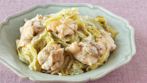 鶏とキャベツのビネガー煮込みの画像