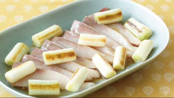 ぶりと長ねぎの中華マリネの画像