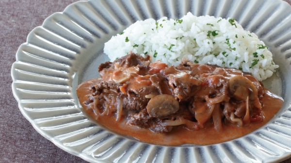 ビーフストロガノフの画像