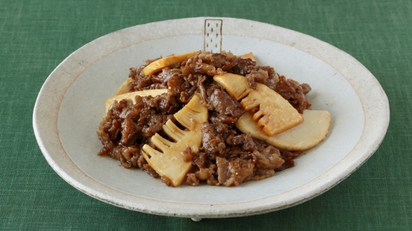 牛肉とたけのこのオイスター炒めの画像