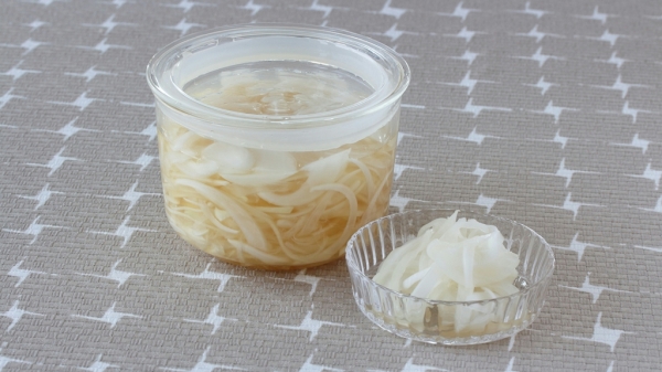 新たまねぎの甘酢漬けの画像