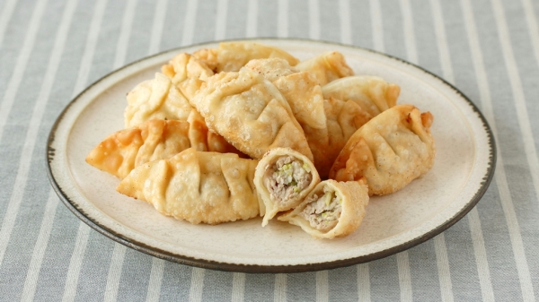 豚肉の簡単揚げ餃子の画像