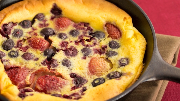 ベリーのクラフティの画像