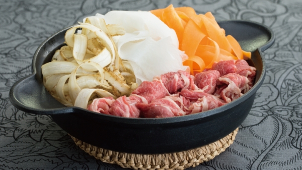 リボンすき焼きの画像