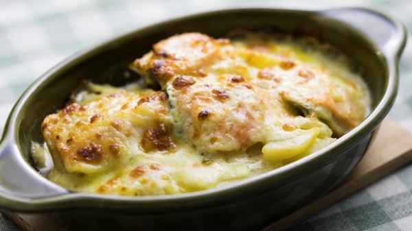 鮭とじゃがいものグラタンの画像