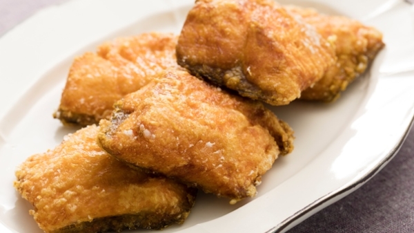 冷凍ストック！鮭の竜田揚げの画像