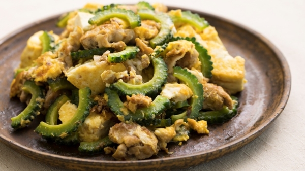 ゴーヤーチャンプルーの画像