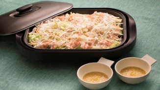 ホットプレート蒸ししゃぶの画像