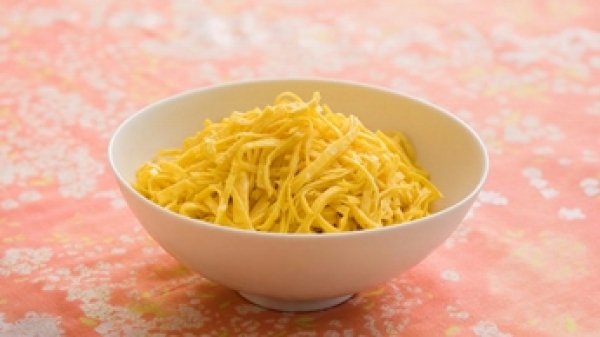 錦糸卵のつくり方の画像