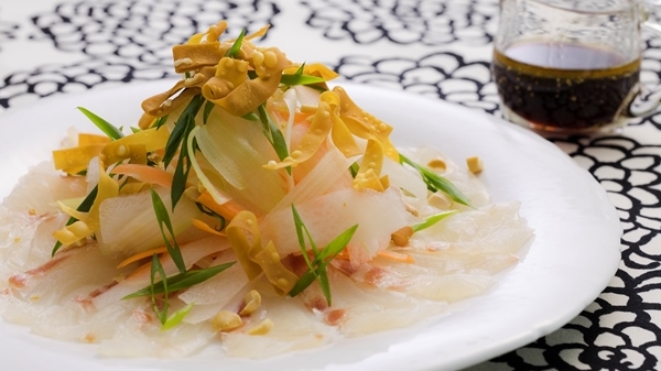 中華風お刺身サラダの画像