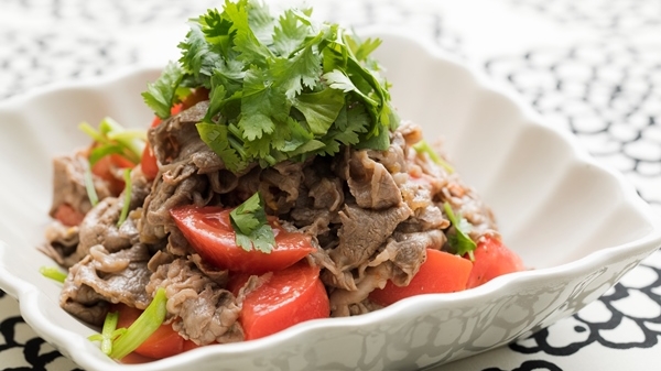 牛しゃぶの中華風サラダの画像