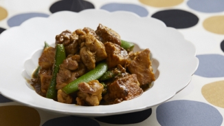 鶏もも肉と厚揚げの 和風カレー炒め煮の画像