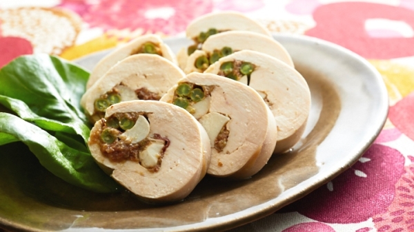 鶏胸肉の梅ロールの画像