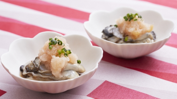 ピリ辛みぞれ酢がきの画像