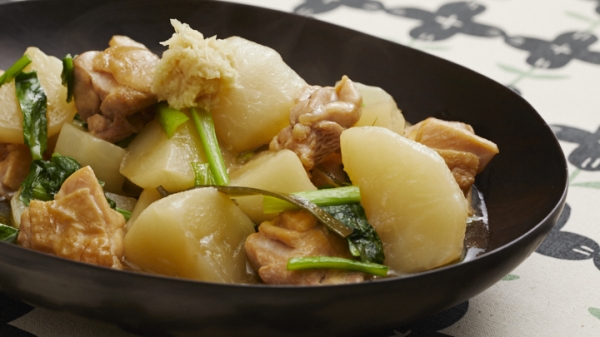 鶏もも肉とかぶのとろとろ煮の画像