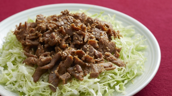 冷凍ストック！プルコギ風たれ漬け豚肉の画像