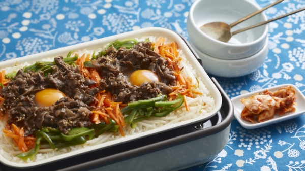 ホットプレート石焼ビビンパの画像