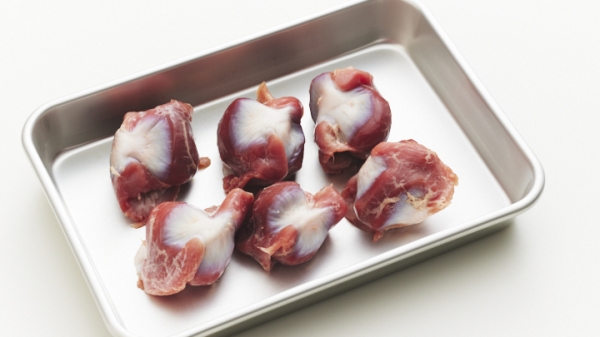 砂肝の下ごしらえの画像