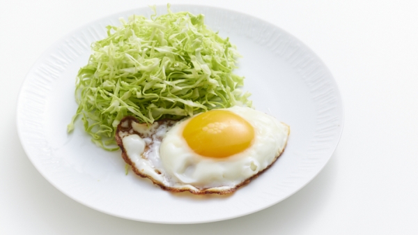 目玉焼きの焼き方の画像