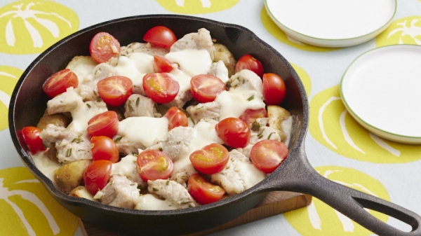 豚肉と新じゃがのハーブ焼きの画像