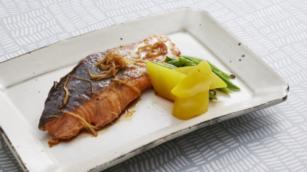 鮭の生姜焼きの画像