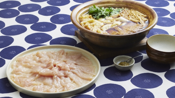 鶏むね肉のあっさりしゃぶしゃぶの画像