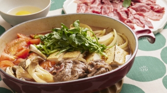 トマトすき焼きの画像