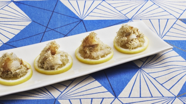 平目のおぼろ昆布和えの画像