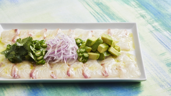 真鯛のセビーチェの画像