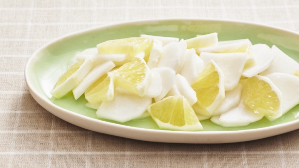 かぶと日向夏のサラダの画像