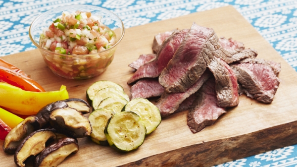 シュラスコ風バーベキューの画像